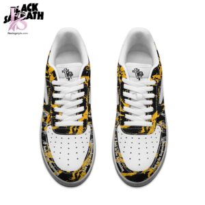 The Black Sabbath Back to the Beginning Air Force Shoes offers a balanced mix of style and versatility.