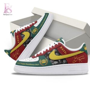 Bruno Mars Las Vegas Air Force Shoes modern fashion outfit in casual streetwear style