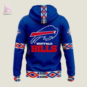 Clean, modern, and ready to use - the Buffalo Bills Indigenous Peoples Day Hoodie.