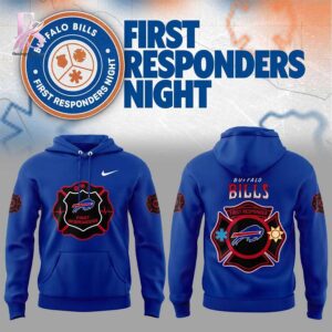 The Buffalo Bills First Responders Night 2026 Hoodie 1 is made to feel good and look good.