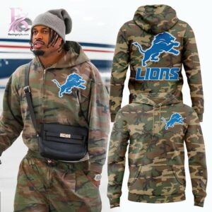 Camo Detroit Lions Hoodie modern fashion apparel with clean design and premium fabric