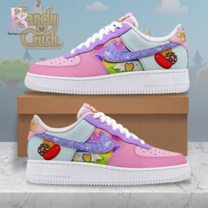 The Candy Crush Air Force Shoes is ready for casual and active days.