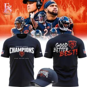 Chicago Bears AFC West Division Champions Hoodie modern fashion apparel with clean design and premium fabric