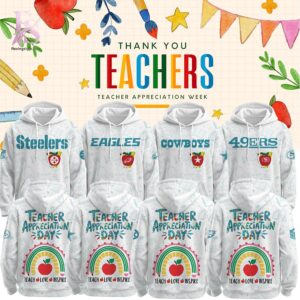 Choose Your NFL Team x Teacher Appreciation Hoodie modern fashion outfit in casual streetwear style