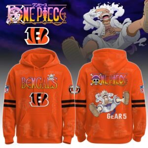 A simple choice for everyday fashion: Choose Your Team NFL x Luffy Gear 5 Type Beat Hoodie 6.