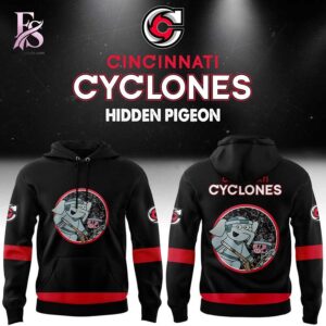 The Cincinnati Cyclones Find the pigeon 2026 Hoodie 1 keeps your look clean and comfortable.