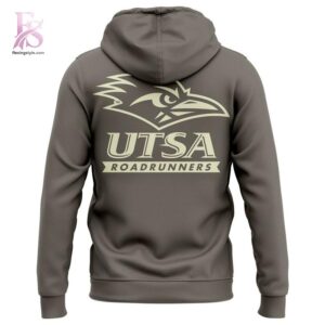 The Coach Jeff Traylor UTSA Roadrunners football 210 Hoodie 2 is made to feel good and look good.