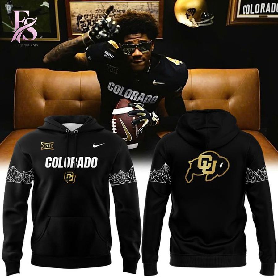 The Colorado Buffaloes Uniform 2026 Hoodie 1 combines ease, comfort, and a timeless everyday style.