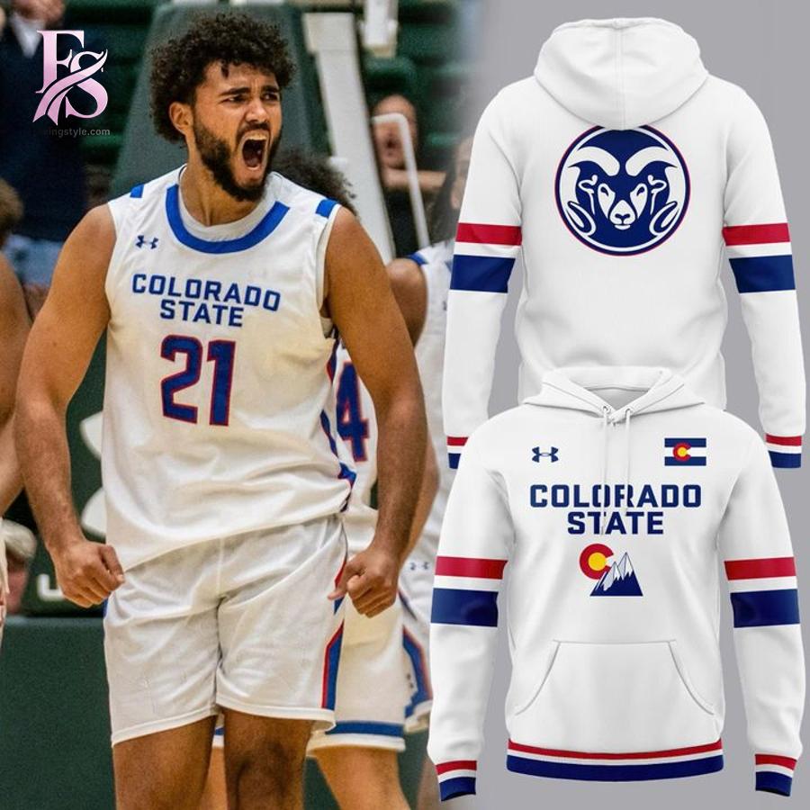 The Colorado State Basketball For Our State Uniform Hoodie 1 keeps your look clean and comfortable.