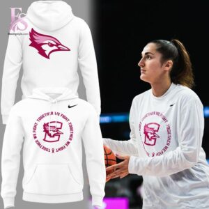 Fashion product showcasing a modern and stylish design suitable for everyday wear Creighton Bluejays Pink Out Together We Fight Shirt 3