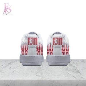 The Cristiano Ronaldo CR SIUUU Air Force Shoes shown with a modern and casual look.