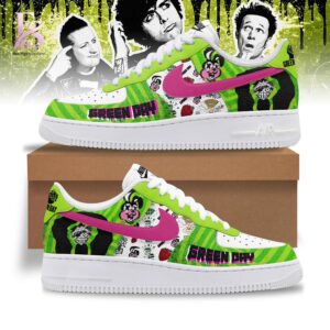 A relaxed style option, the Green Day Band Air Force Shoes fits many outfits.