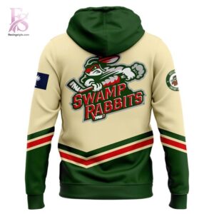 The Greenville Swamp Rabbits Hoodie is easy to match and easy to enjoy.