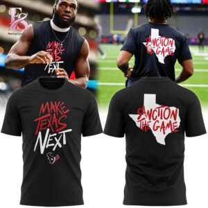 High quality fashion product designed for everyday wear and comfort Houston Texans Make Texas Next Hoodie 3