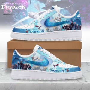 Visual preview of How to Train Your Dragon 2025 Nike Air Force 1 1 suitable for online shopping.
