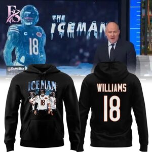 The Ice Man Chicago Bears Hoodie is ready for casual and active days.