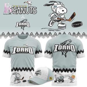Clean, modern, and ready to use - the Idaho Steelheads Peanuts Night Snoopy Hoodie.
