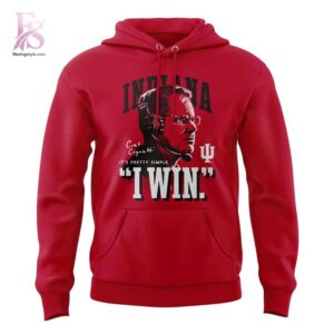 The Indiana Hoosiers Coach Curt Cignetti Hoodie 3 is made to feel good and look good.