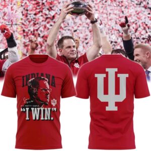 The Indiana Hoosiers Coach Curt Cignetti Hoodie 4 is made to feel good and look good.