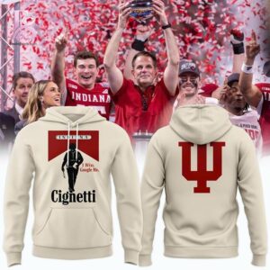 High-quality image focusing on the details of Indiana Hoosiers Football Coach Curt Cignetti I Win Google Me T shirt 4.