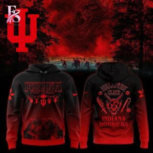 Indiana Hoosiers Stranger Things Hoodie modern fashion apparel with clean design and premium fabric