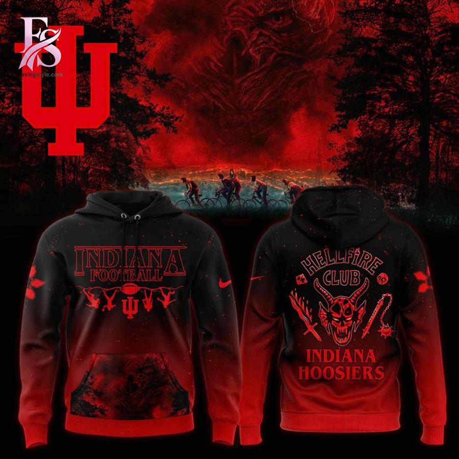 Indiana Hoosiers Stranger Things Hoodie modern fashion apparel with clean design and premium fabric