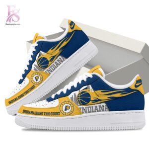The Indiana Pacers Run This Court Air Force Shoes is easy to match and easy to enjoy.