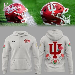 A relaxed style option, the Indiana Rose Bowl Game Hoodie fits many outfits.