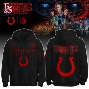 Clean, modern, and ready to use - the Indianapolis Colts Stranger Things Sweatshirt.