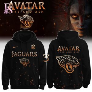 The Jacksonville Jaguars x Avatar Hoodie shown with a modern and casual look.