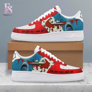 Clean, modern, and ready to use - the Jaws We re Gonna Need A Bigger Goat Air Force Shoes.