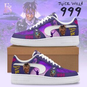 Easy to wear, the Juice Wrld 999 Air Force Shoes 1 fits everyday outfits.