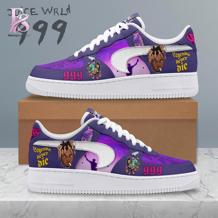 Easy to wear, the Juice Wrld 999 Air Force Shoes 2 fits everyday outfits.