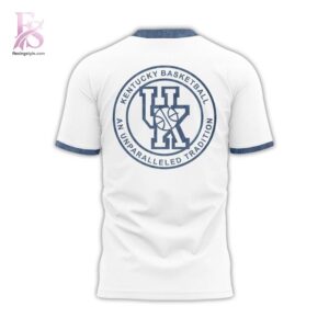 The Kentucky Wildcats Throwback Denim Uniform T Shirt shown with a modern and casual look.