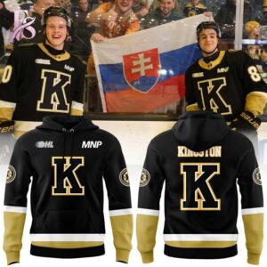 A simple choice for everyday fashion: Kingston Frontenacs dark colored jerseys Hoodie 1.
