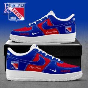 The Kitchener Rangers Air Force Shoes 1 is made to feel good and look good.
