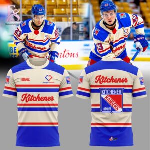 A simple choice for everyday fashion: Kitchener Rangers WARMUPS RTown BattleBuilt Hoodie 3.