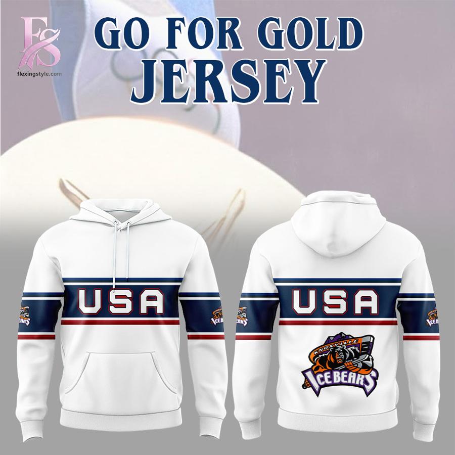 A simple choice for everyday fashion: Knoxville Ice Bears 2026 Winter Olympics Hoodie 1.