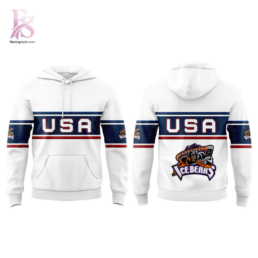 A simple choice for everyday fashion: Knoxville Ice Bears 2026 Winter Olympics Hoodie 2.