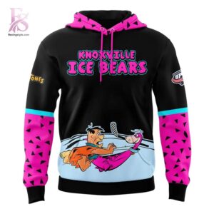 Clean, modern, and ready to use - the Knoxville Ice Bears Flintstones Hoodie.