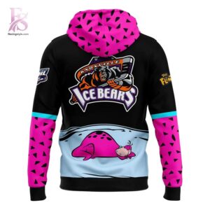 Clean, modern, and ready to use - the Knoxville Ice Bears Flintstones Hoodie.