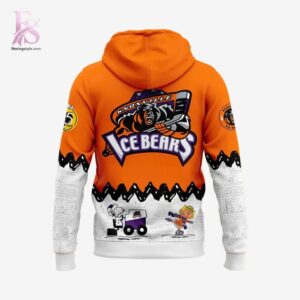 A simple choice for everyday fashion: Knoxville Ice Bears PEANUTS NIGHT 2026 Hoodie 3.