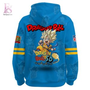 The Los Angeles Chargers Dragon Ball Hoodie 3 combines ease, comfort, and a timeless everyday style.