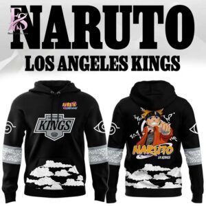 Visual preview of Los Angeles Kings x Naruto 2026 Hoodie 1 suitable for online shopping.