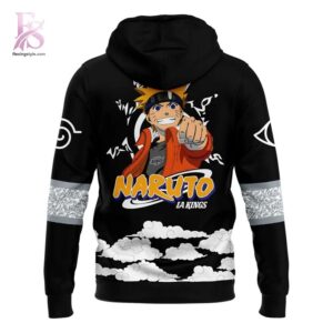 Visual preview of Los Angeles Kings x Naruto 2026 Hoodie 3 suitable for online shopping.