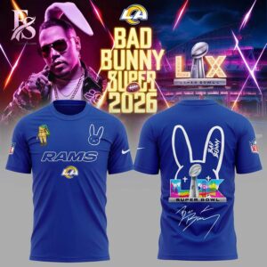 A simple choice for everyday fashion: Los Angeles Rams Bad Bunny Super Bowl 2026 Hoodie 4.