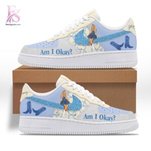 Clean, modern, and ready to use - the Megan Moroney Am I Okay Air Force Shoes.