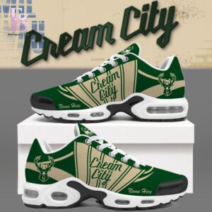 Milwaukee Bucks Cream City TN Air Max Shoes modern fashion apparel with clean design and premium fabric