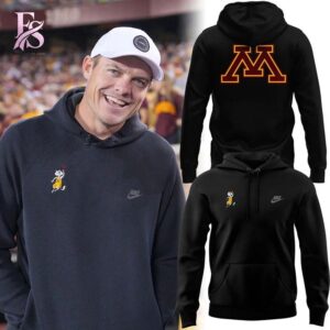 The Minnesota Golden Gophers Basketball Goldy Hoodie 1 combines ease, comfort, and a timeless everyday style.