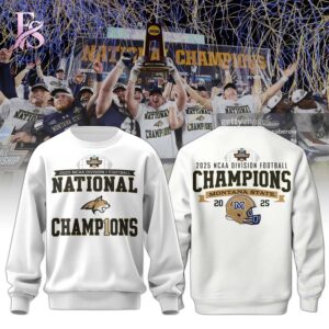 Visual preview of Montana State Football CHAMPIONS ONCE AGAIN Hoodie 3 suitable for online shopping.